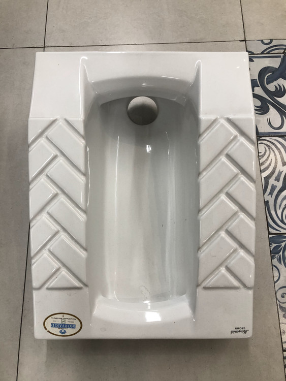 توالت زمینی گود کرون طبی مروارید