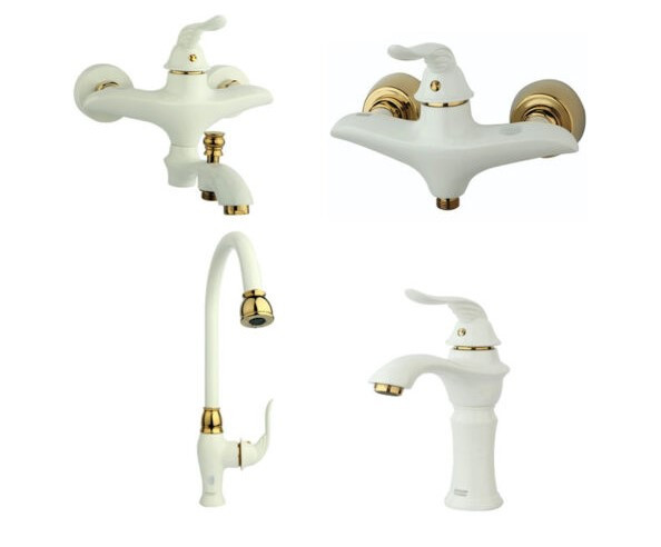 ست شیرالات راسان پریمو طلایی شیری سفید