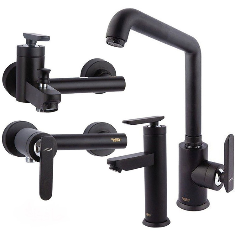 ست شیرالات راسان فلورا مشکی