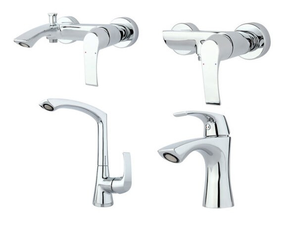 ست شیرالات راسان لوتوس کروم