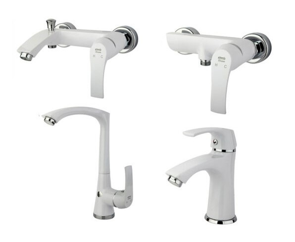 ست شیرالات راسان لوتوس سفید