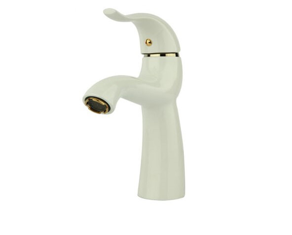 شیر روشویی راسان اکتاو سفید شیری