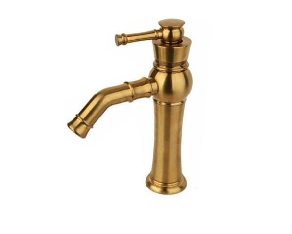 شیر روشویی راسان مدل الیزه طلایی