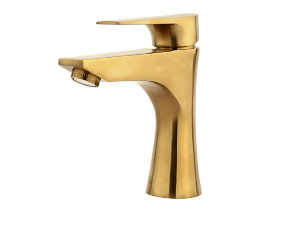 شیر روشویی راسان مدل آتیس طلایی