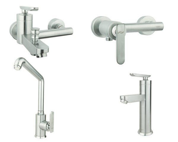 ست شیرالات راسان فلورا کروم مات