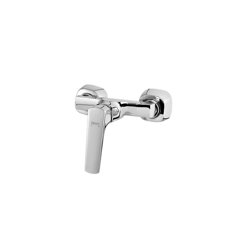 شیر توالت البرز روز مدل آلپاین کروم