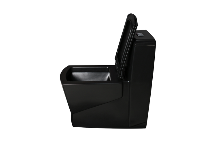 توالت فرنگی مگا مشکی براق