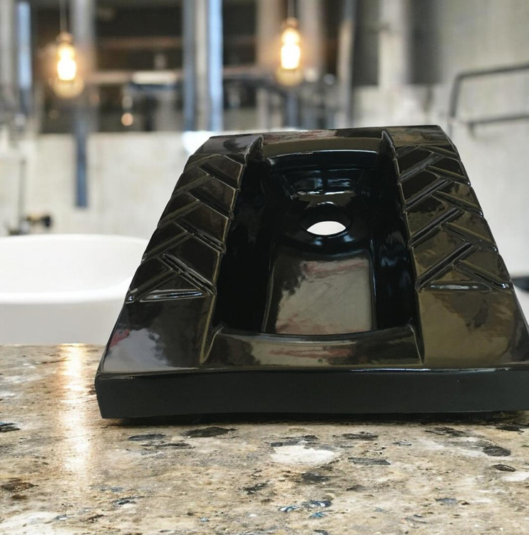 توالت زمینی لیام مرمر مشکی ارزان