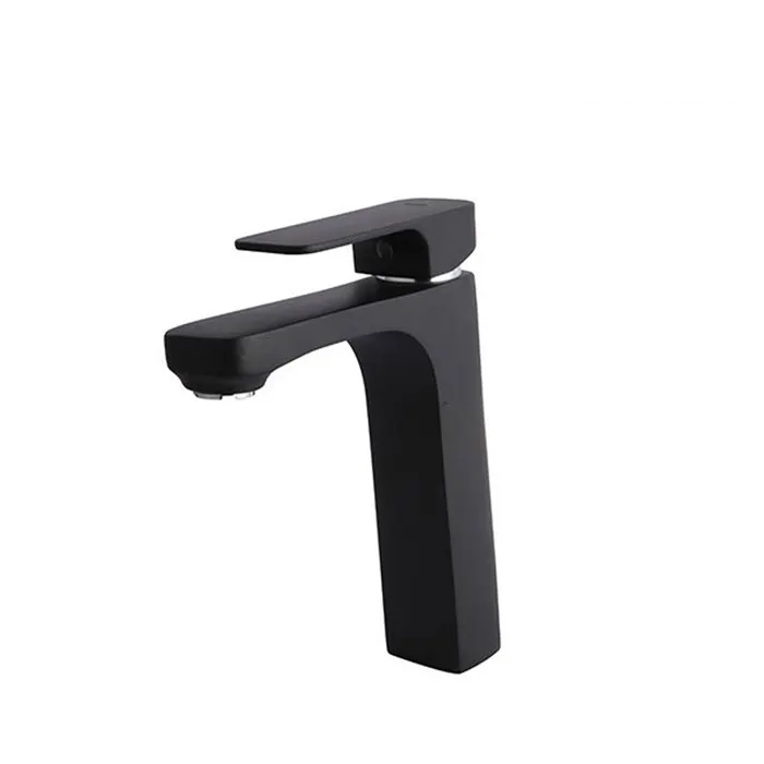 شیر روشویی راسان مدل گارنت مشکی