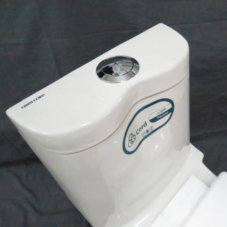 توالت فرنگی چینی کرد طاووس